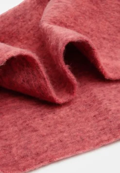 hush Scarves|Casey Colourblock Scarf Wine/Orange