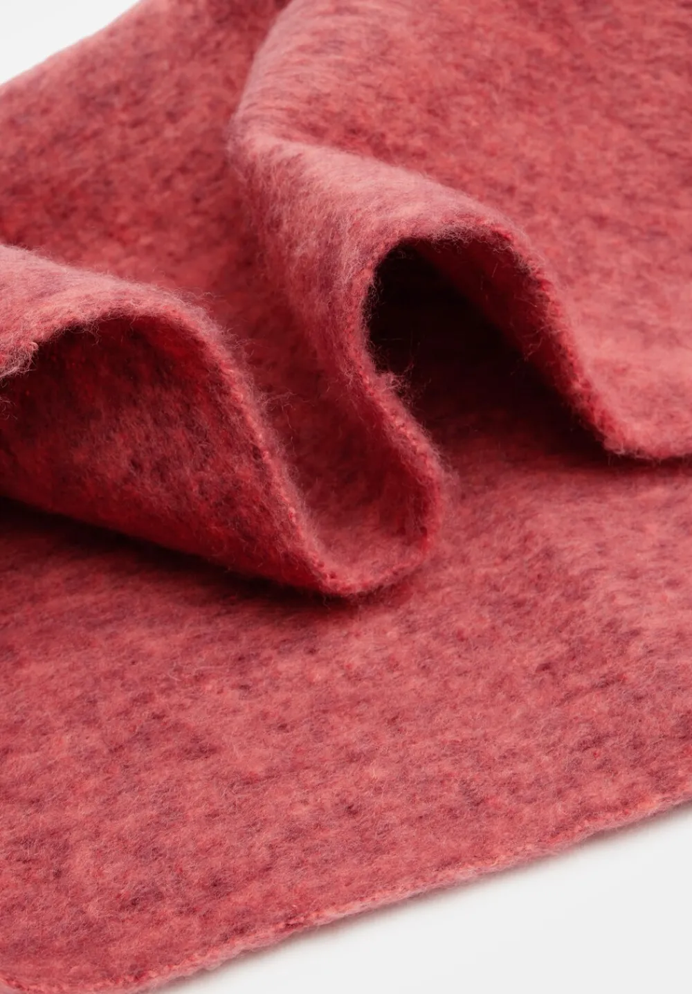 hush Scarves|Casey Colourblock Scarf Wine/Orange
