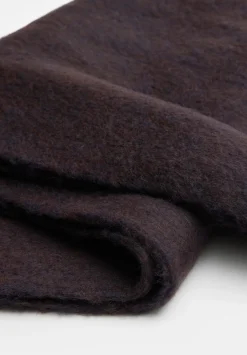 hush Scarves|Casey Colourblock Scarf Navy/Chocolate