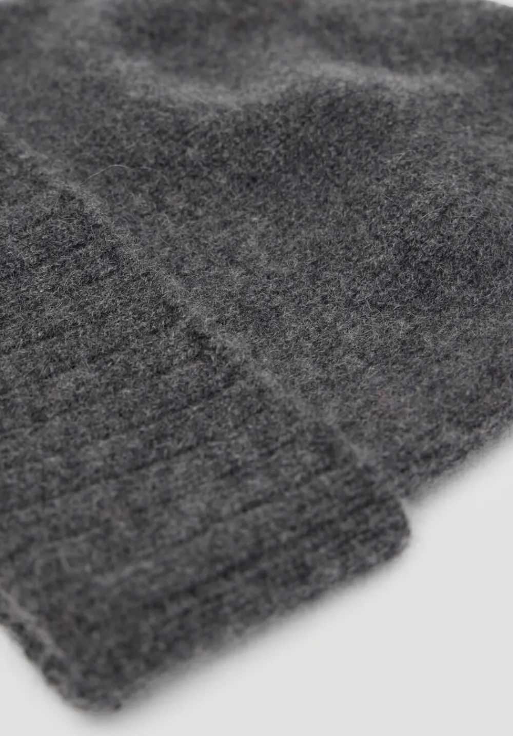 hush Hats|Cashmere Beanie Charcoal Marl