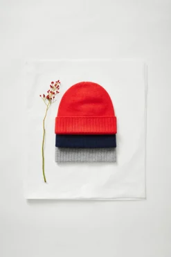 hush Hats|Cashmere Beanie Red