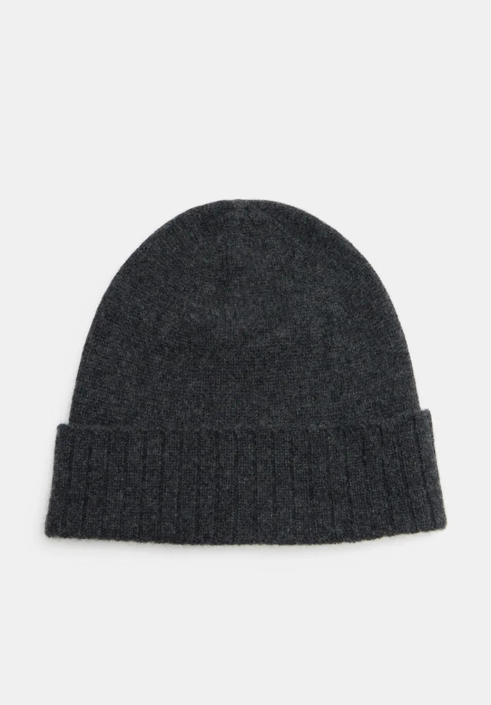 hush Hats|Cashmere Beanie Charcoal Grey Marl