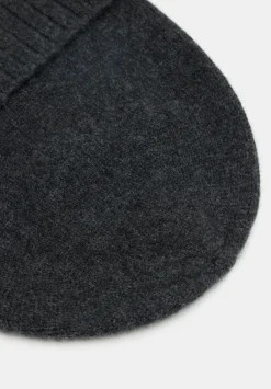 hush Hats|Cashmere Beanie Charcoal Grey Marl