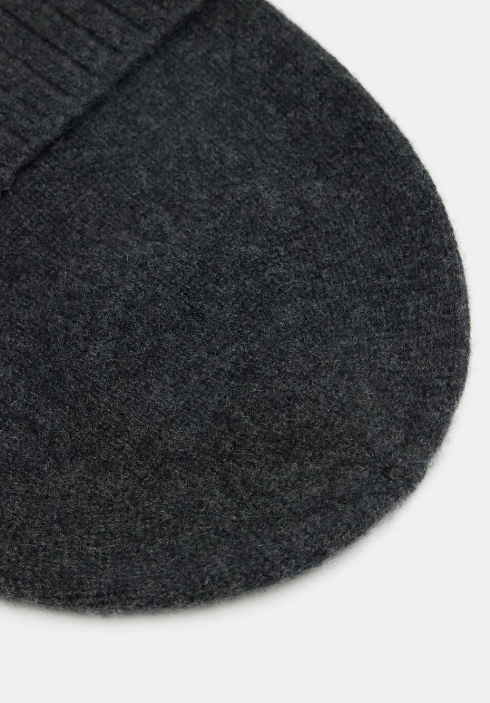 hush Hats|Cashmere Beanie Charcoal Grey Marl