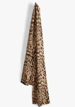 hush Scarves|Jeans|Cashmere Scarf Leopard