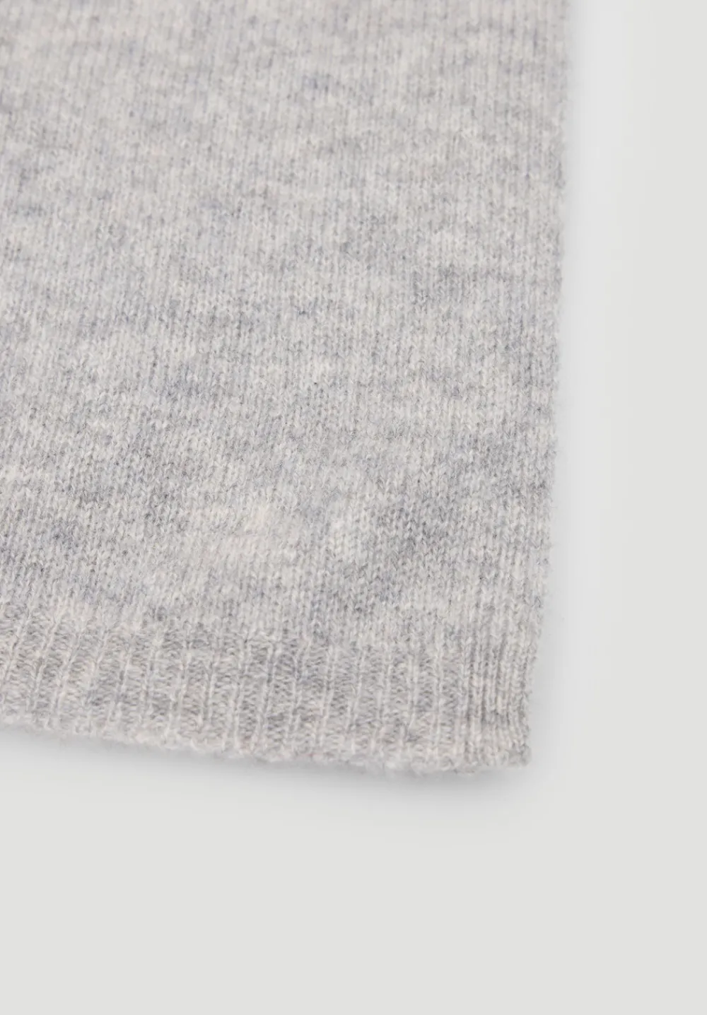 hush Scarves|Cashmere Scarf Mid Grey Marl
