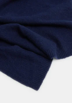 hush Scarves|Cashmere Scarf Midnight Navy