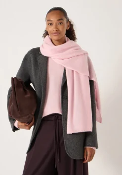 hush Scarves|Cashmere Scarf Blush Pink