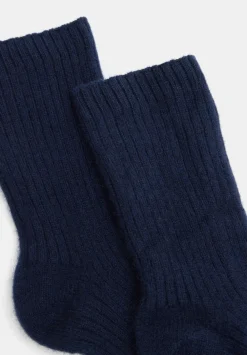 hush Socks & Tights|Cashmere Socks Midnight Navy