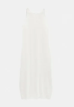 hush Dresses|Clara Knitted Dress Soft White