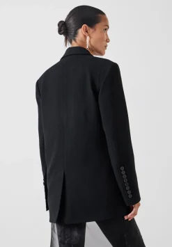 hush Jackets & Coats|Clarke Longline Blazer Black