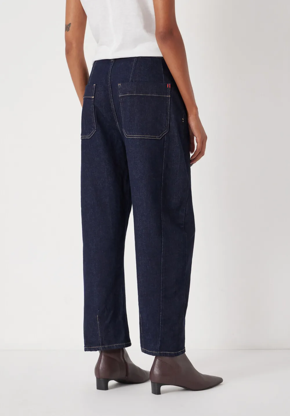 hush Jeans|Trousers|Cordelia Barrel Leg Jeans Rinse wash
