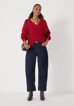 hush Jeans|Trousers|Cordelia Barrel Leg Jeans Rinse wash