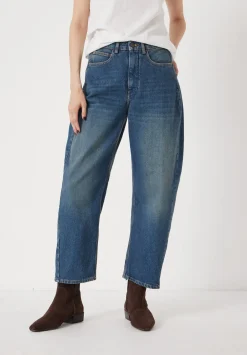 hush Jeans|Trousers|Cordelia Barrel Leg Jeans Mid Authentic Wash