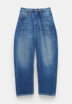 hush Jeans|Trousers|Cordelia Barrel Leg Jeans Mid Authentic Wash