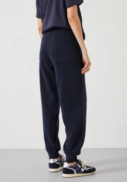 hush Joggers & Leggings|Trousers|Daisy Merino Wool Jogger Navy