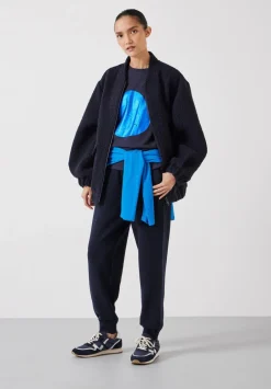 hush Joggers & Leggings|Trousers|Daisy Merino Wool Jogger Navy