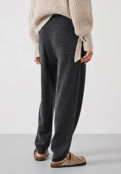 hush Joggers & Leggings|Trousers|Daisy Merino Wool Jogger Charcoal Grey Marl