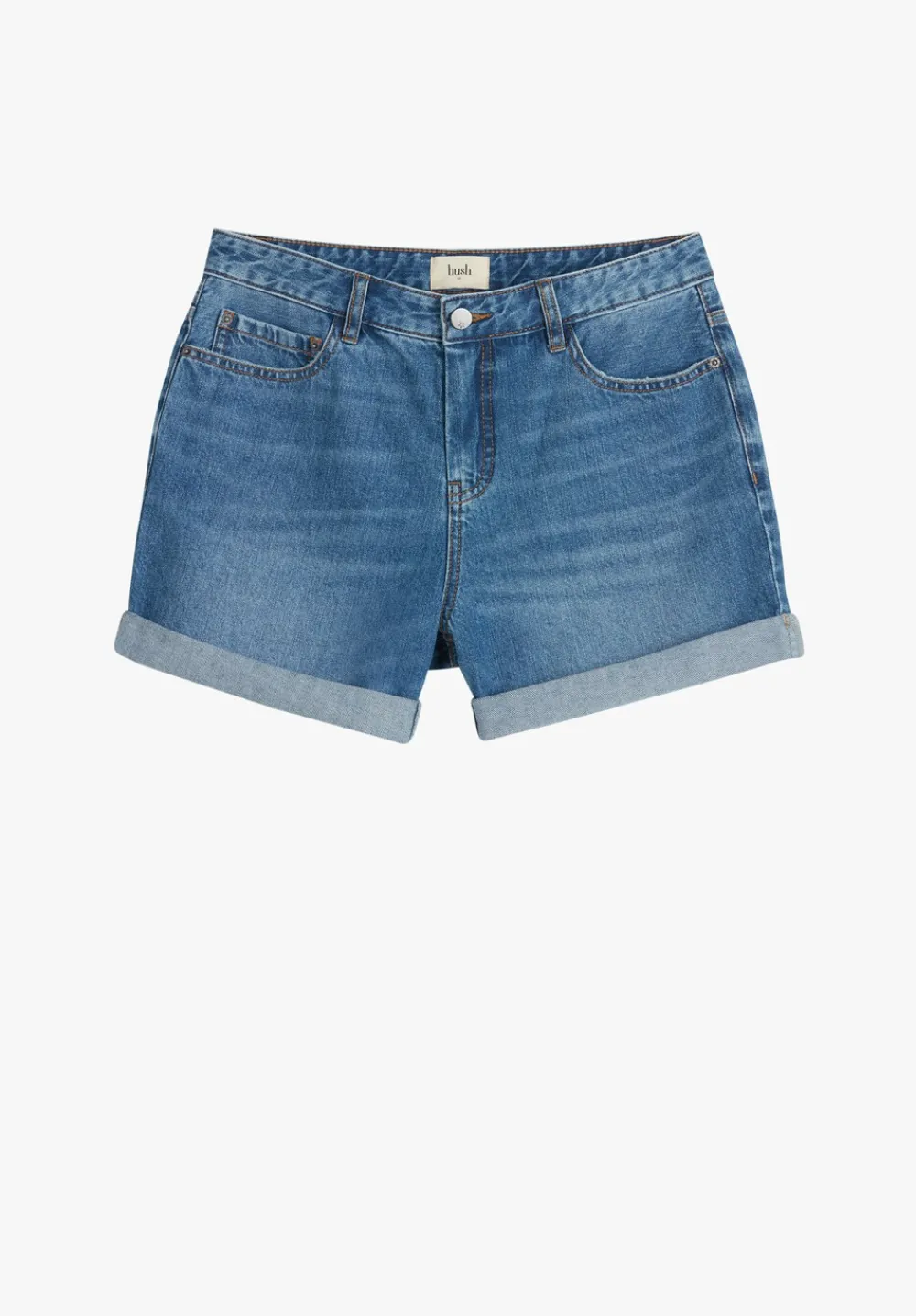 hush Shorts|Denim Shorts Light Authentic Blue