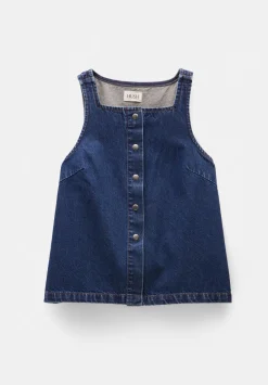 hush Tops & T-Shirts|Denim Waistcoat Mid Authentic Wash