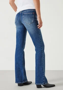 hush Jeans|Eliana Mid Rise Bootcut Jeans Mid Authentic