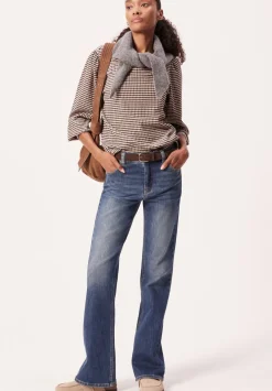 hush Jeans|Eliana Mid Rise Bootcut Jeans Mid Authentic Blue