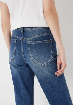 hush Jeans|Eliana Mid Rise Bootcut Jeans Mid Authentic Blue