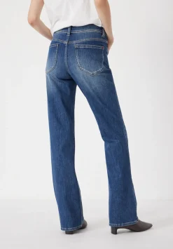 hush Jeans|Eliana Mid Rise Bootcut Jeans Mid Authentic Blue