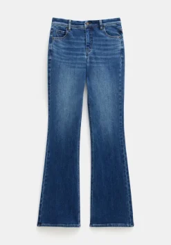 hush Jeans|Eliana Mid Rise Bootcut Jeans Mid Authentic Blue