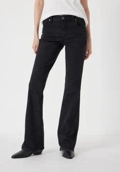hush Jeans|Eliana Mid Rise Bootcut Jeans Black