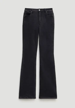 hush Jeans|Eliana Mid Rise Bootcut Jeans Black