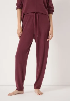 hush Pyjamas & Nightwear|Elle Supersoft Joggers Burgundy Purple
