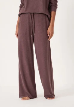 hush Tops & T-Shirts|Pyjamas & Nightwear|Elle Supersoft Raglan Top Chocolate Melange