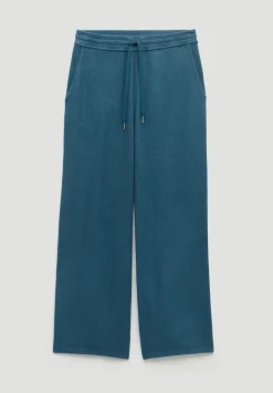 hush Pyjamas & Nightwear|Elle Supersoft Wide Leg Joggers Teal Blue