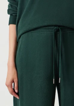hush Joggers & Leggings|Pyjamas & Nightwear|Elle Supersoft Wide Leg Joggers Deep Green