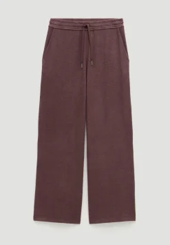hush Pyjamas & Nightwear|Elle Supersoft Wide Leg Joggers Chocolate Melange