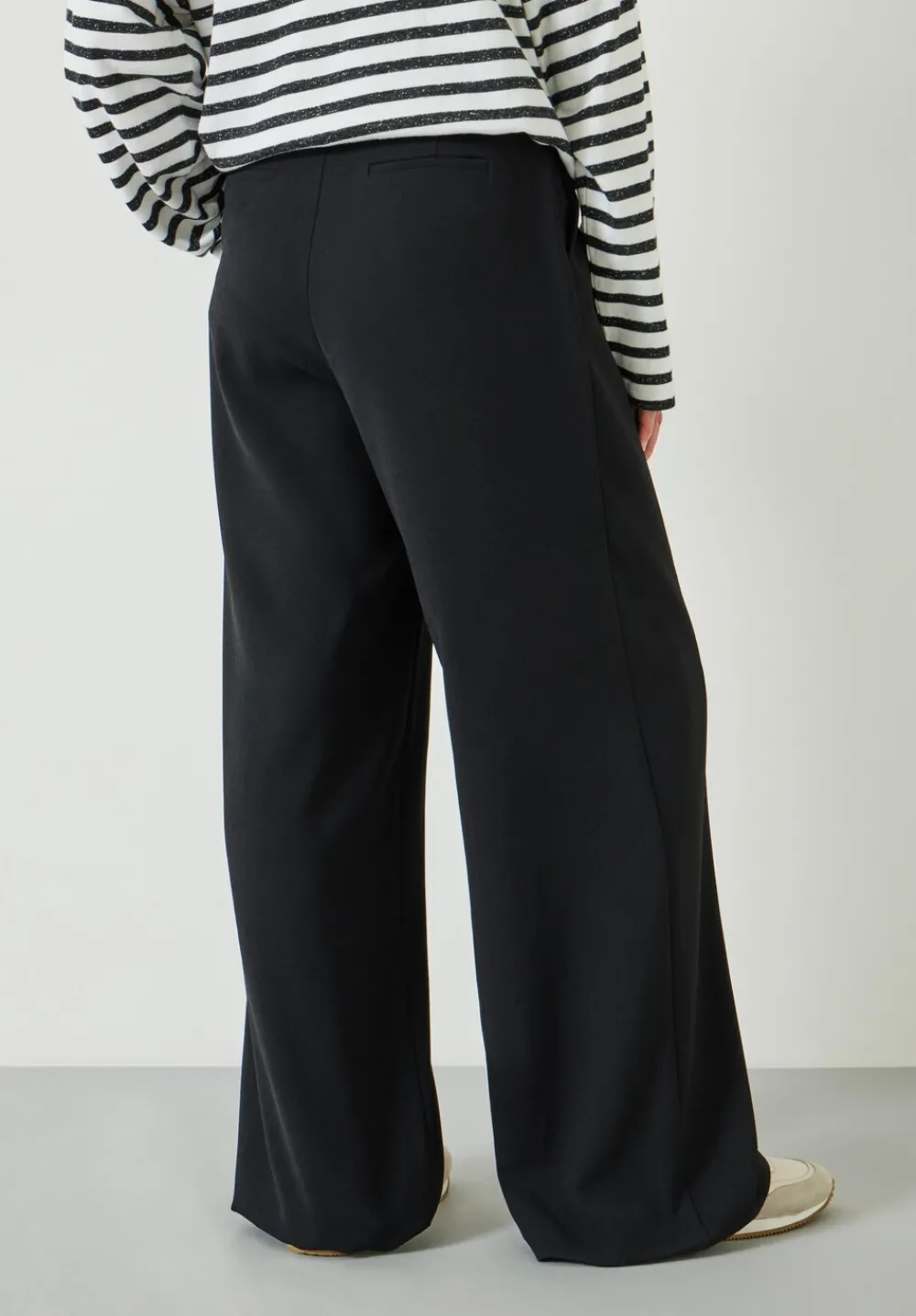 hush Trousers|Ellis High Waist Trousers Black