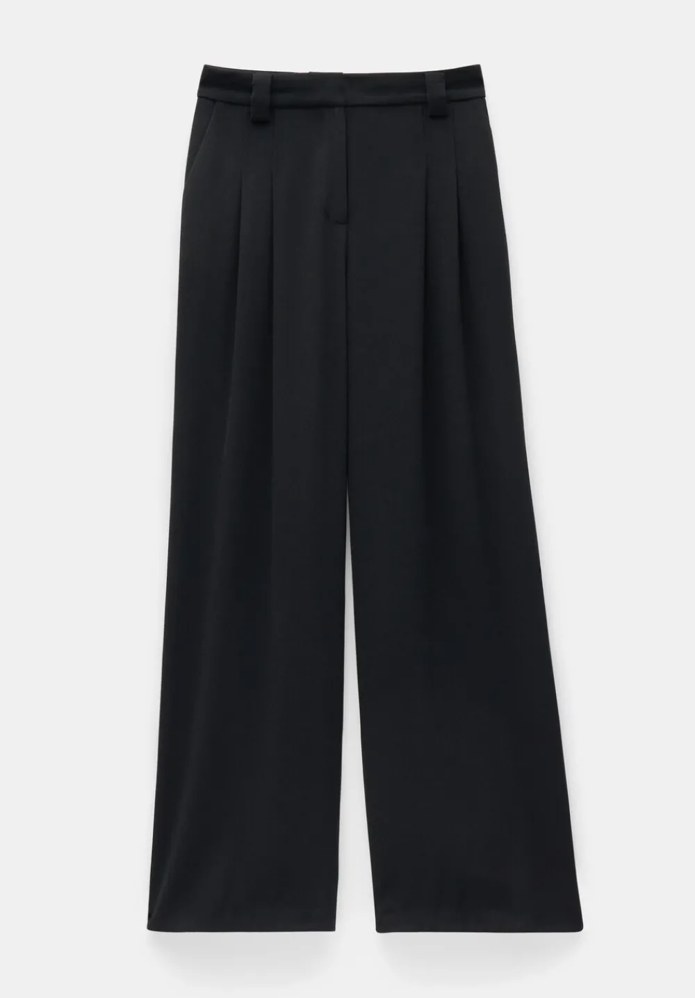 hush Trousers|Ellis High Waist Trousers Black