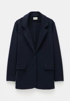 hush Jackets & Coats|Emery Jersey Blazer Navy