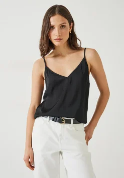 hush Tops & T-Shirts|Essential Cami Black