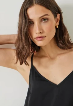 hush Tops & T-Shirts|Essential Cami Black