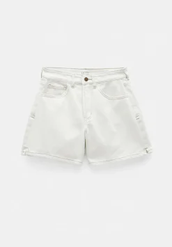 hush Shorts|Essential Denim Shorts Ecru
