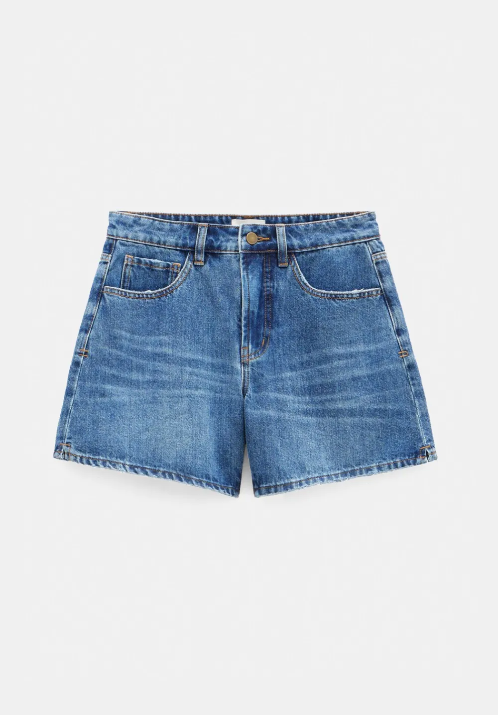 hush Shorts|Essential Denim Shorts Light Blue Authentic