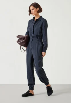 hush Jumpsuits|Feyre Utility Jumpsuit Washed Black
