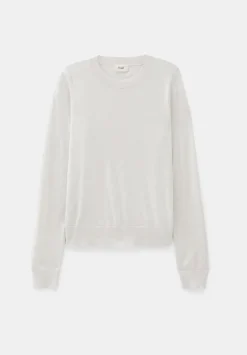 hush Jumpers & Cardigans|Fine Knit Wool Blend Jumper OATMEAL MARL