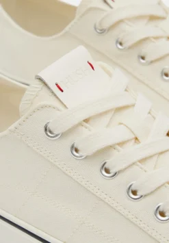 hush Trainers|Finley Canvas Trainers Off White