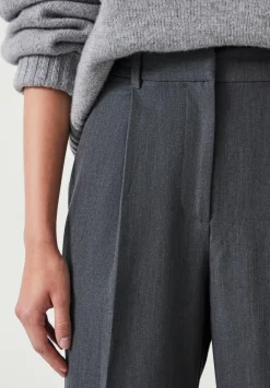 hush Trousers|Ginny Tapered Leg Trousers DARK GREY