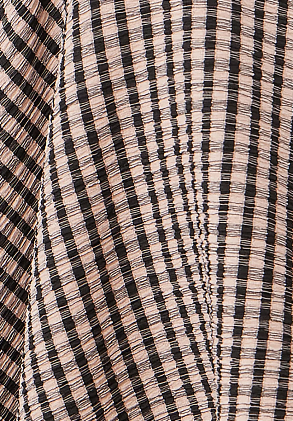 hush Dresses|Grace Jersey Gingham Check V-Neck Maxi Dress Taupe Brown
