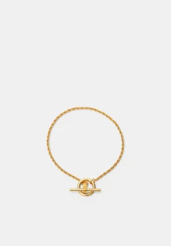 hush Jewellery|Harlow T Bar Bracelet Gold