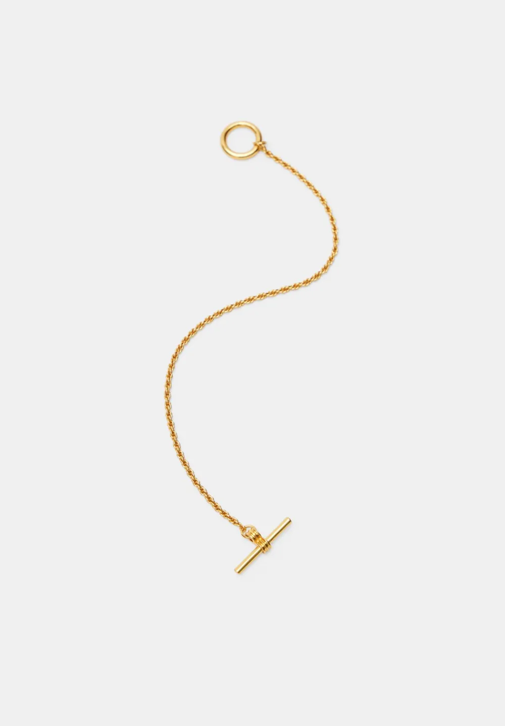 hush Jewellery|Harlow T Bar Bracelet Gold
